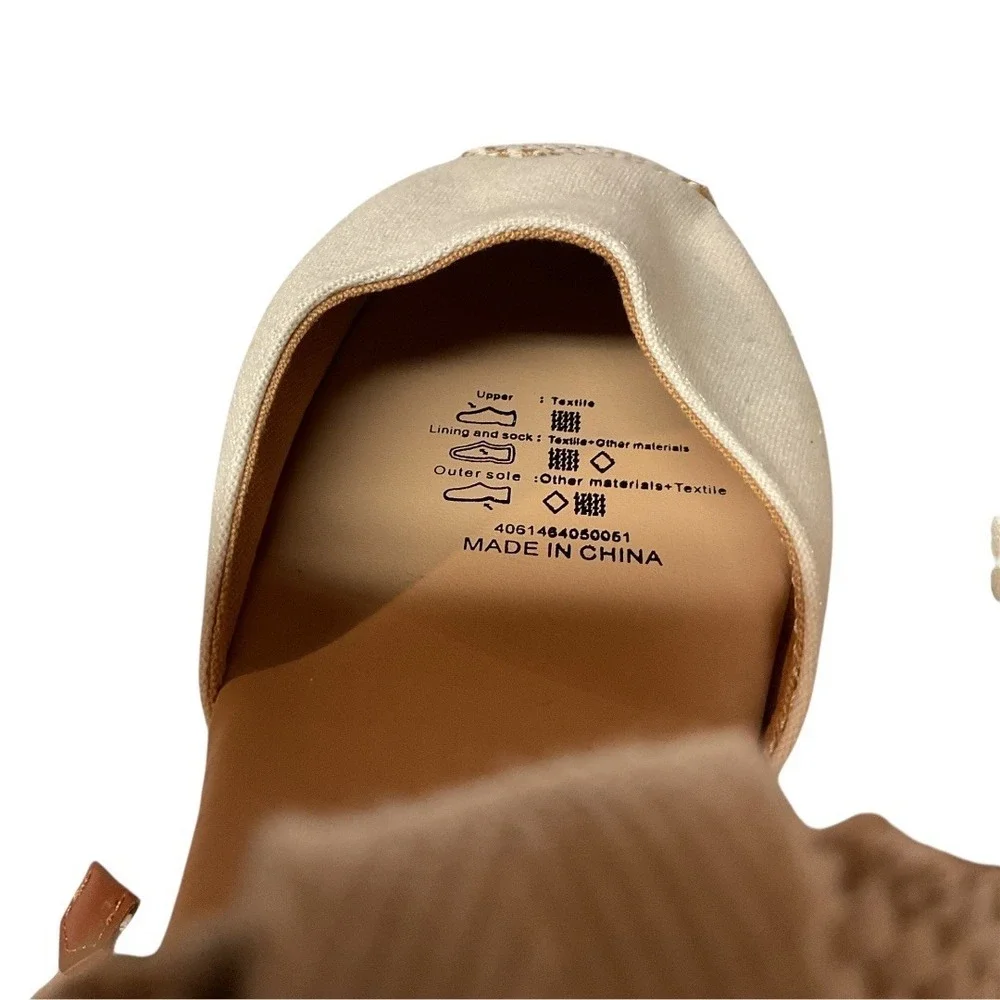 Serra Women's Strappy Stylish Wedge Wedge Heel Espadrilles Sandals‎ Size 10 NWB